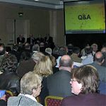 Both events were very well attended. 