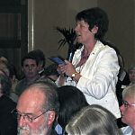 Another question is placed to the panel at the Dublin event. 