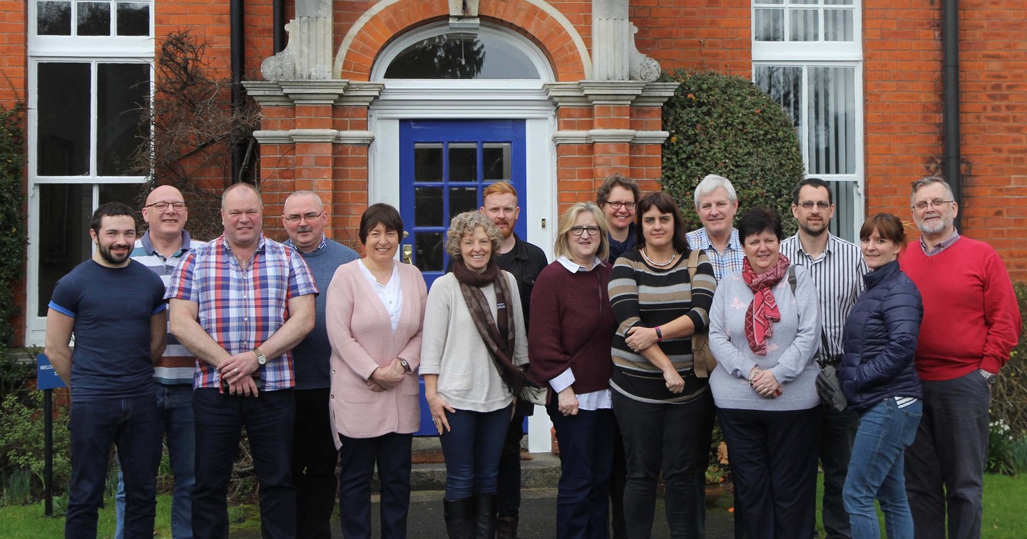 The 2016 to 2018 Reader group on their last study day at the Church of Ireland Theological Institute.

