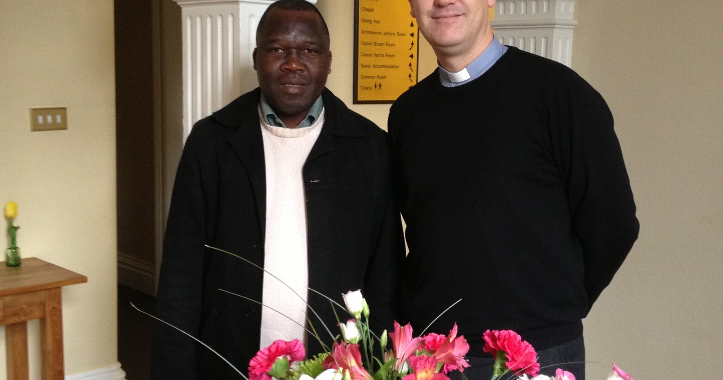 A visiting student from Rwanda at CITI
