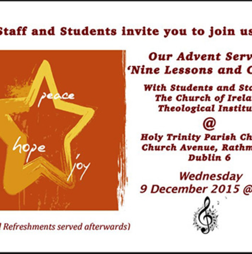 Nine Lessons and Carols  in Rathmines with CITI