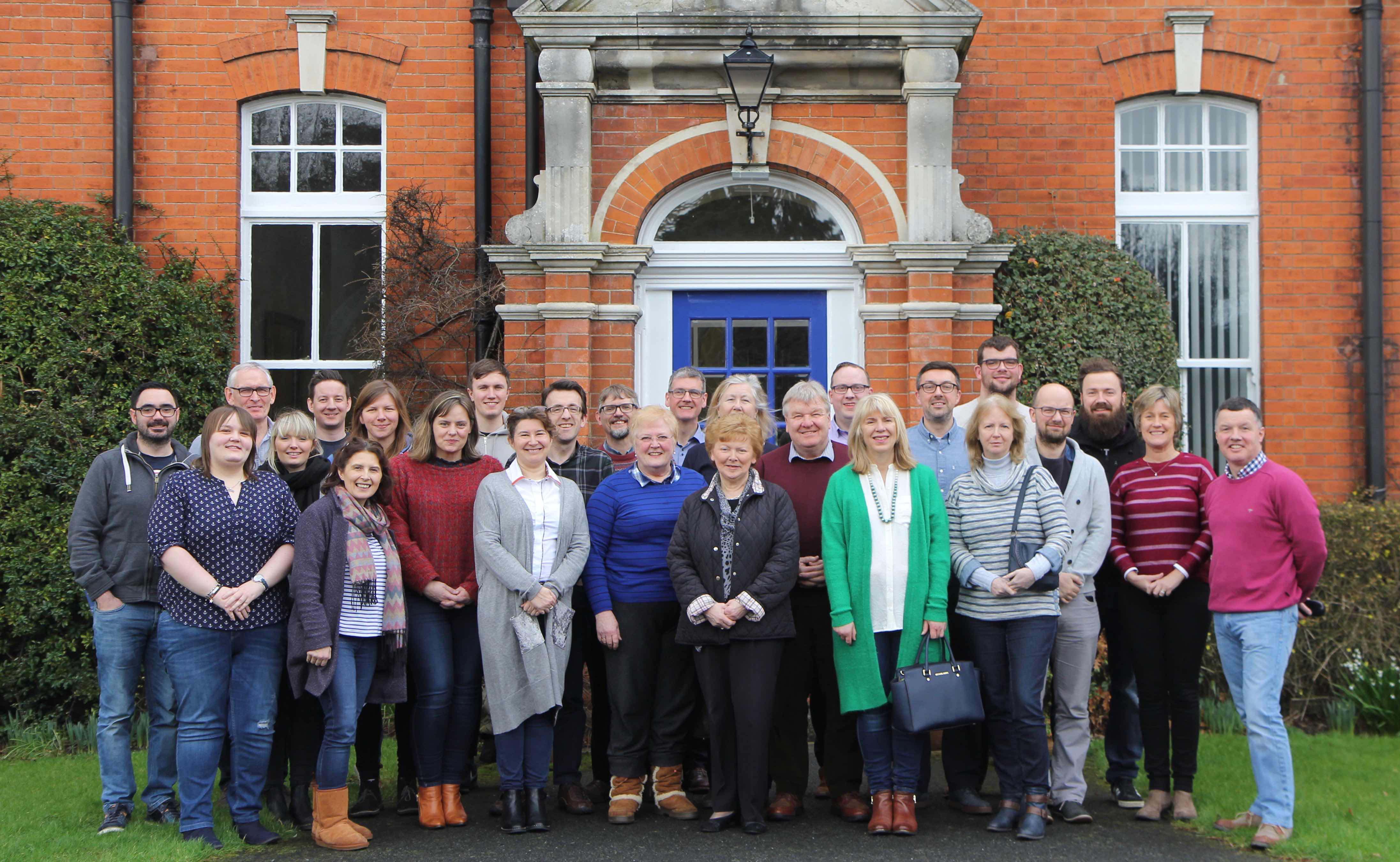 The 2017 to 2019 Reader group on their second study day at CITI earlier this month.