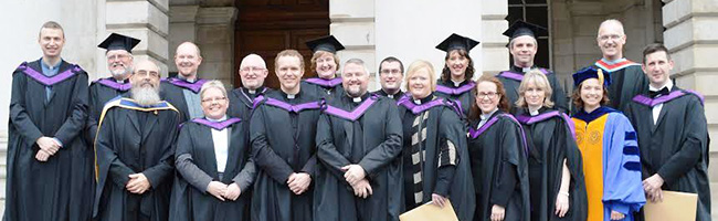 14 CITI students conferred with MTh degrees at TCD commencements