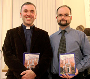 The Revd Rob Clements and Symon Hill at the launch of ‘Occupy Faith: The Movement of Movements and its Implications for Christian Practice' (Photograph: Lynn Glanville)